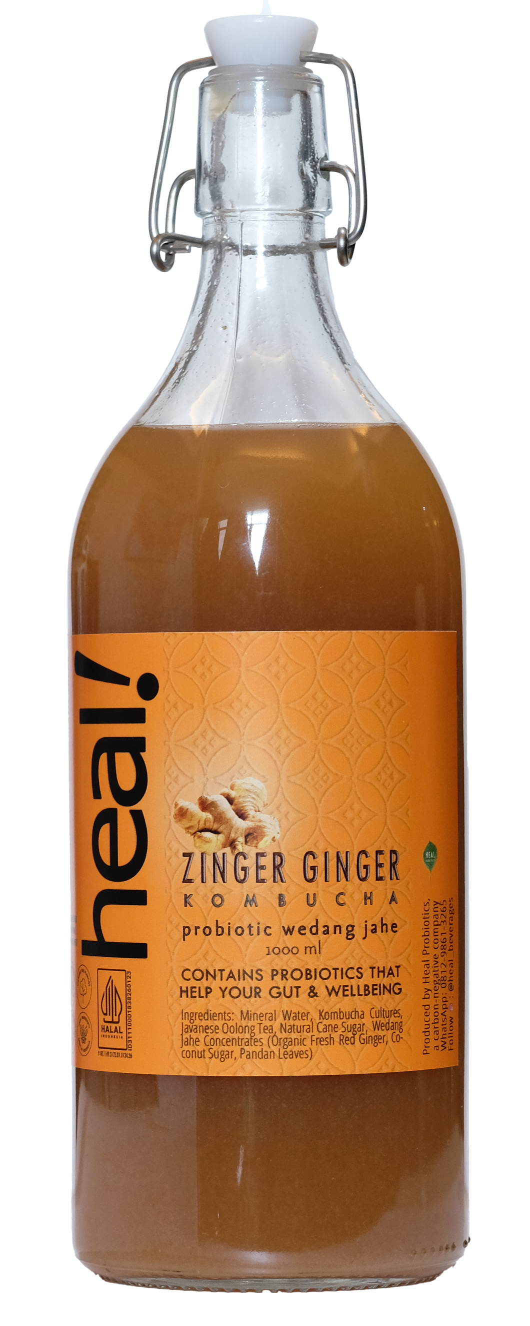 Zinger Ginger Kombucha